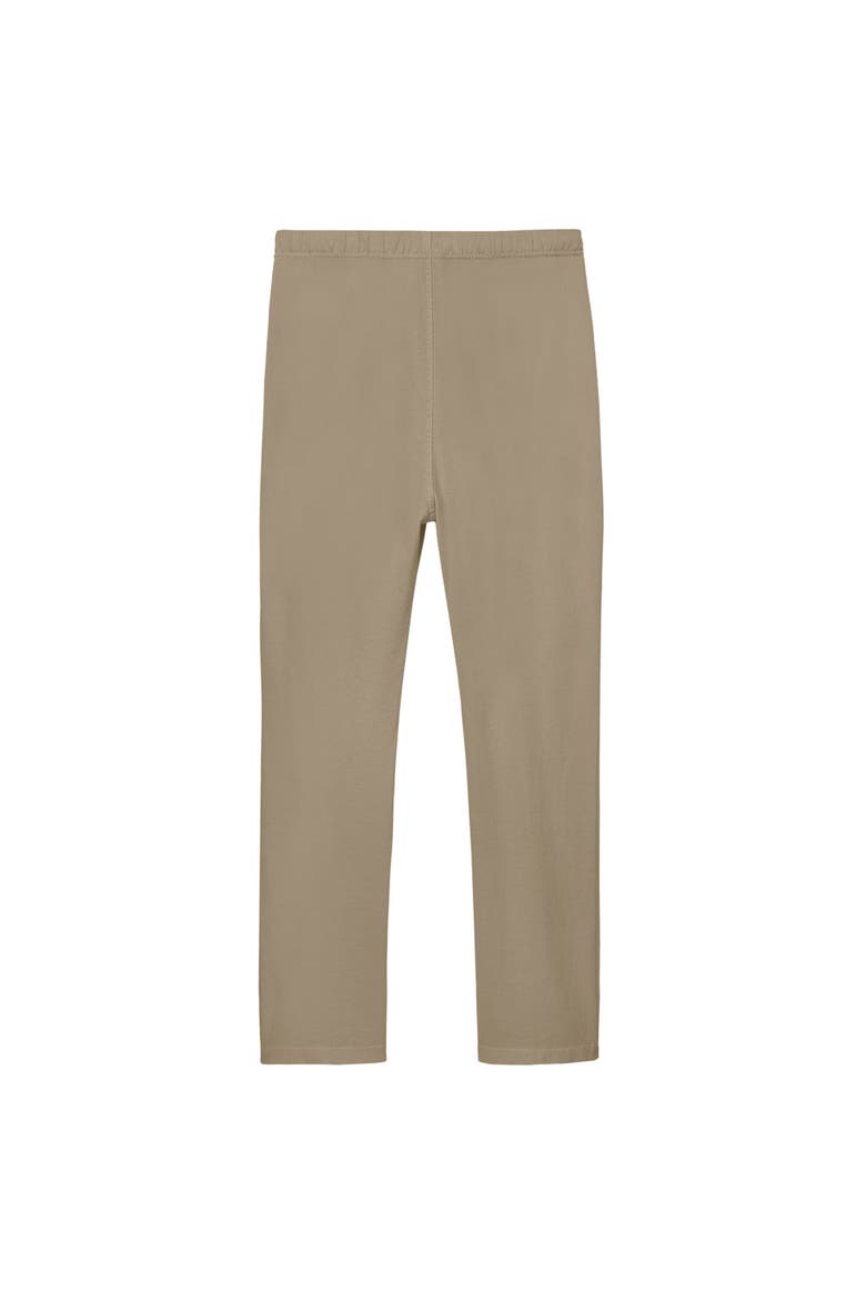 Men's Soft 100% Cotton Athletic Lounge Pocket Pant, Alternate, color, Dark Khaki