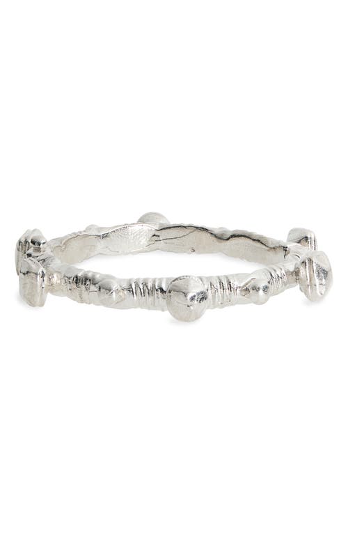 Alighieri The Ancient Incantations Sterling Silver Bangle 