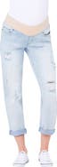Ripe Maternity Baxter Ripped Maternity Boyfriend Jeans