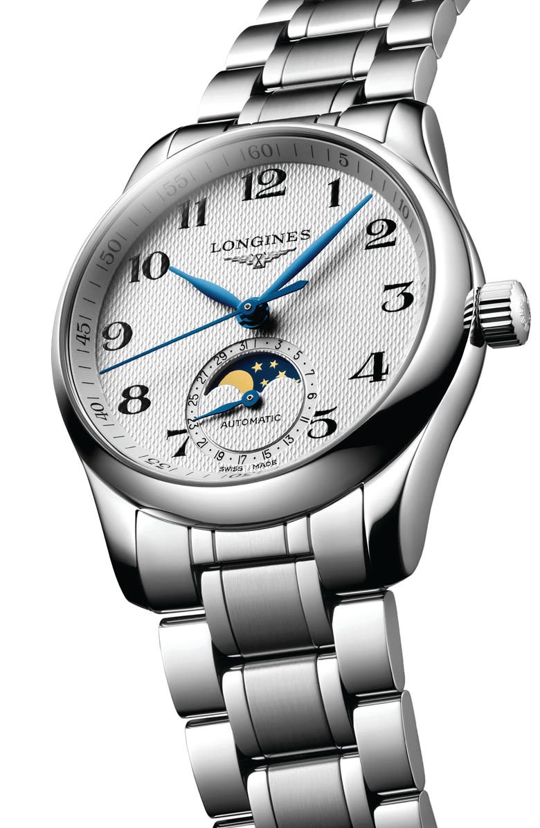 Longines Master Collection Automatic Bracelet Watch, 34mm, Alternate, color,