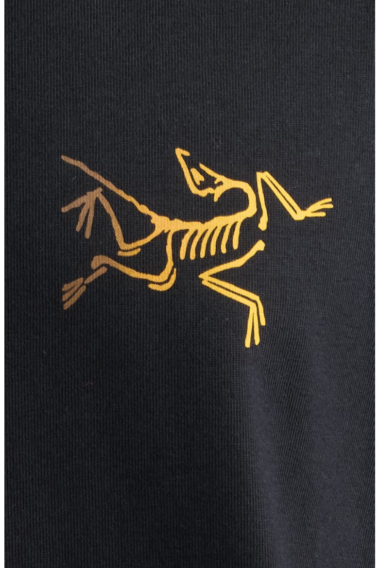 Kragg Cotton Logo Graphic T-Shirt, Alternate, color, 24K BLACK