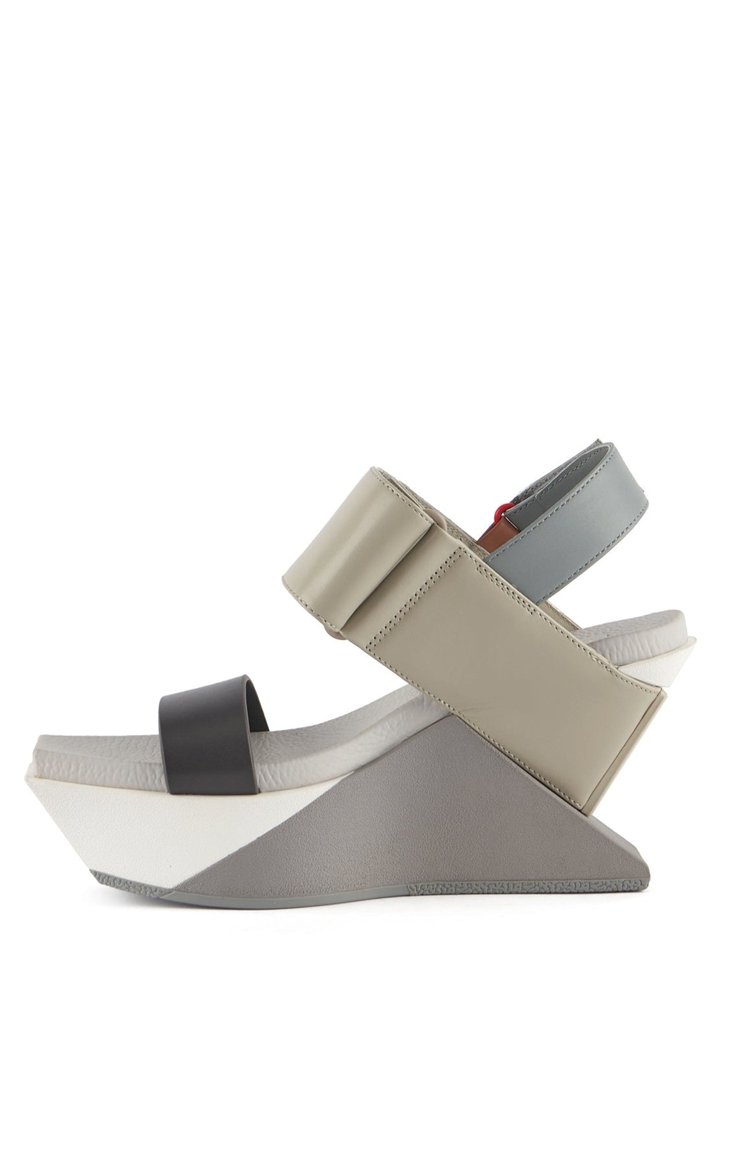 Delta Wedge Sandal, Alternate, color, Neutrals
