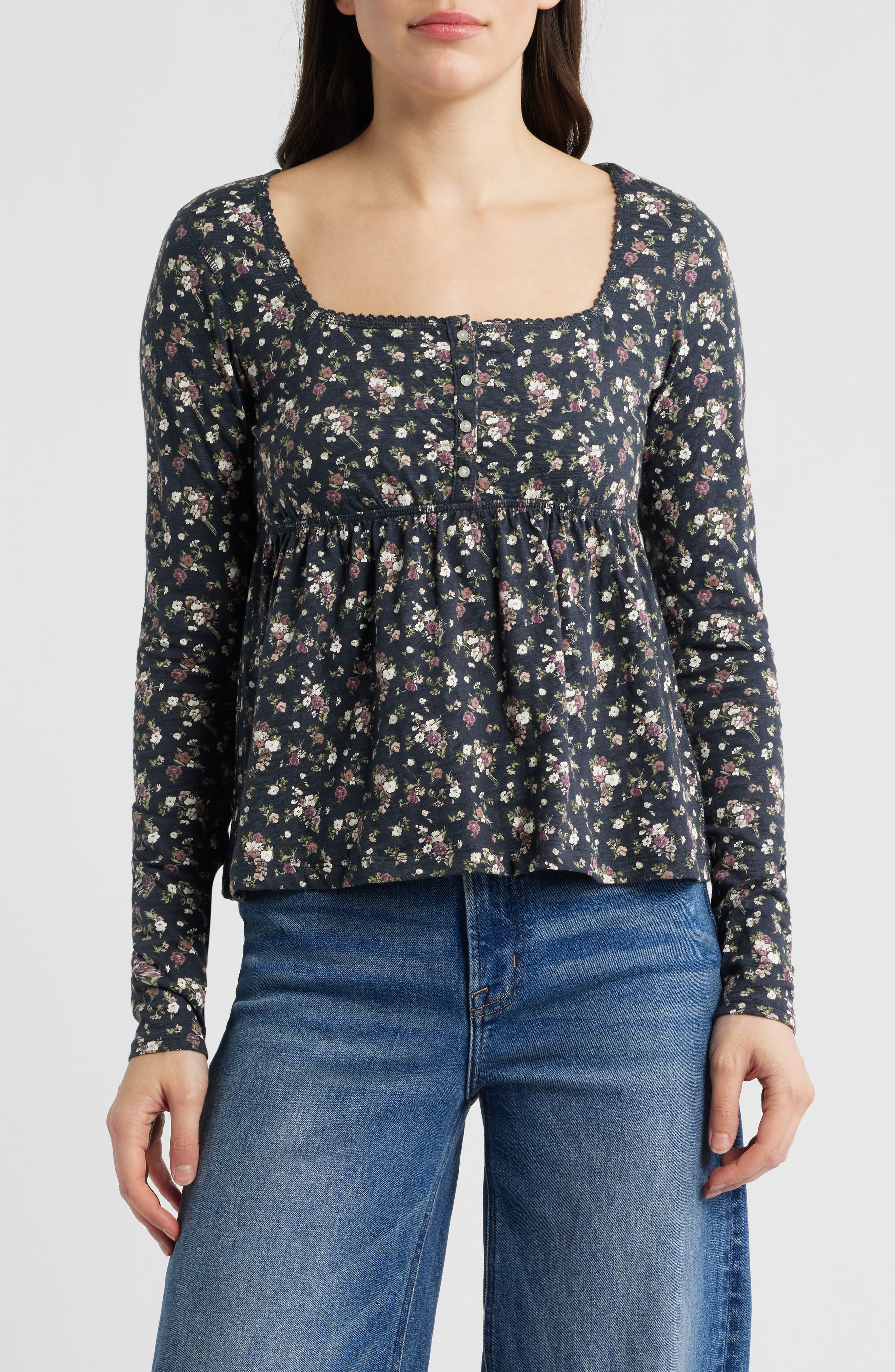 selected BLACK FLORAL
