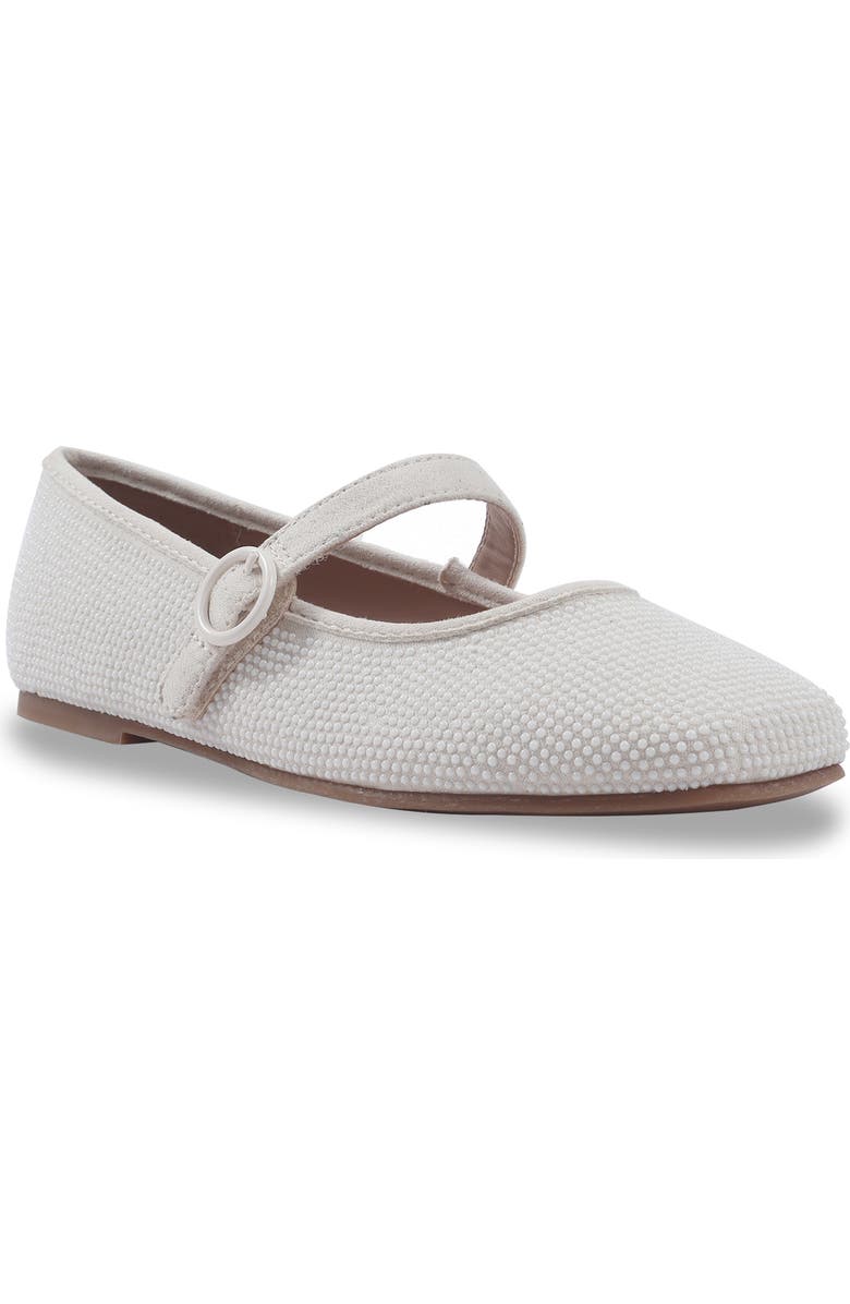 Marc Fisher Sandra Sabrina Mary Jane Flat, Main, color, Ivory