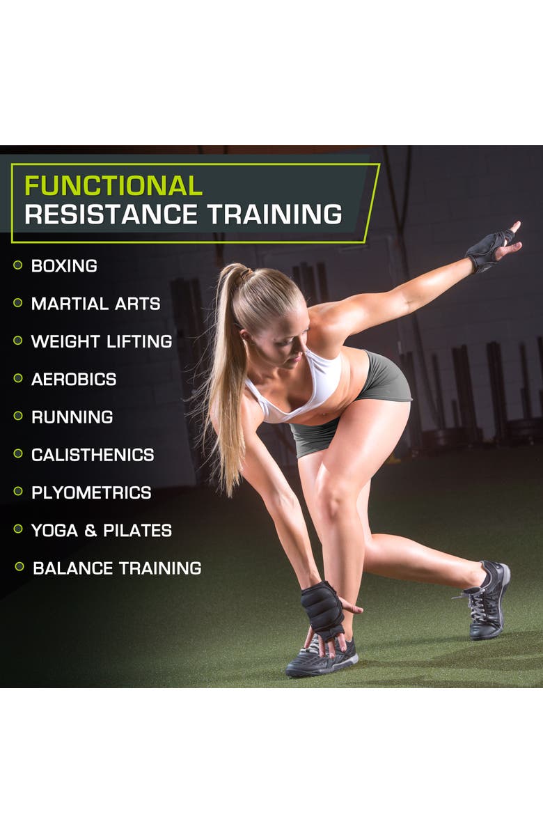 ProsourceFit Weighted Sculpting Gloves, Alternate, color, Black