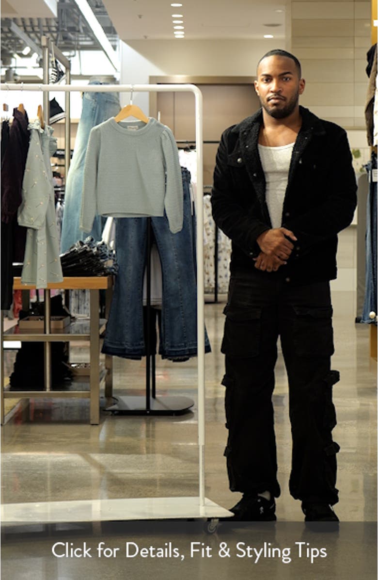 Kids' Balloon Sleeve Cotton Sweater, sales video thumbnail