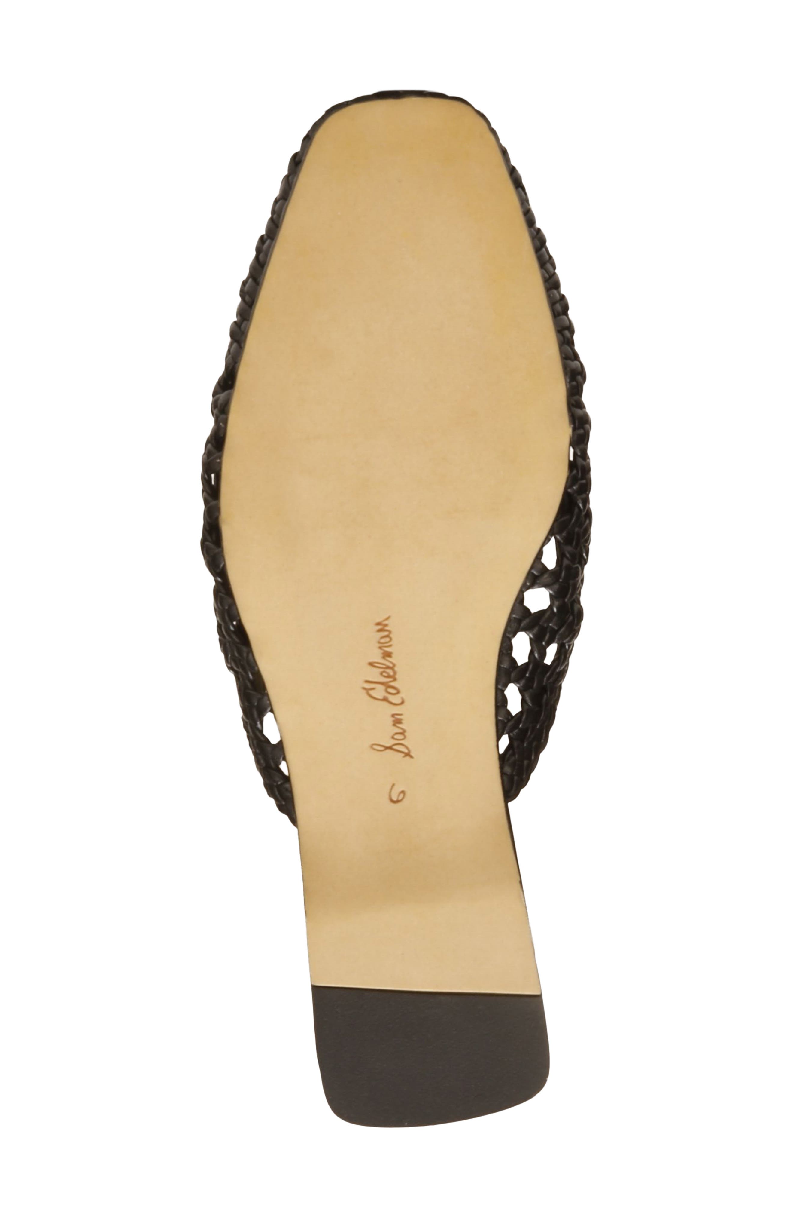 Sam Edelman Nola Woven Mule, Alternate, color, Black