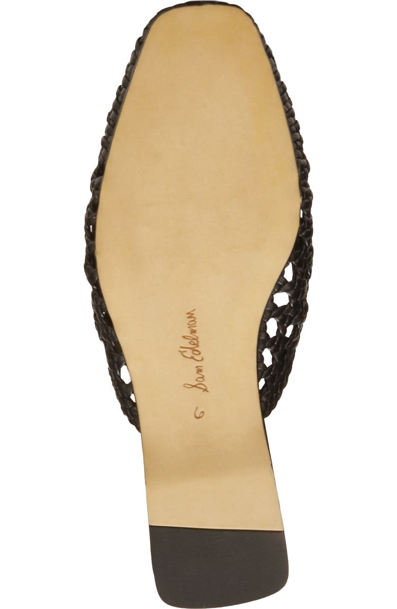 Sam Edelman Nola Woven Mule, Alternate, color, Black