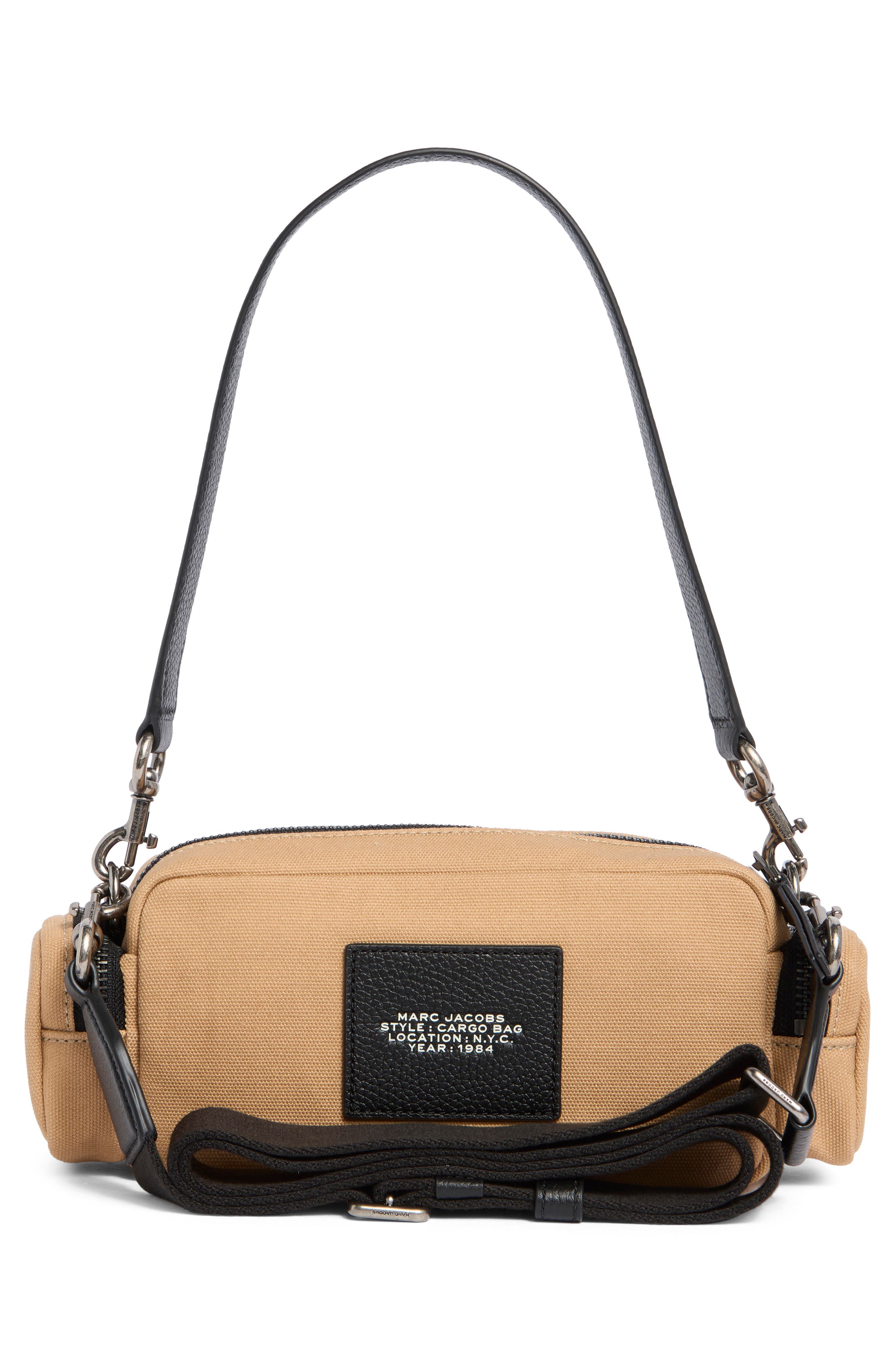 Marc Jacobs The Cargo Canvas Shoulder Bag, Alternate, color, 