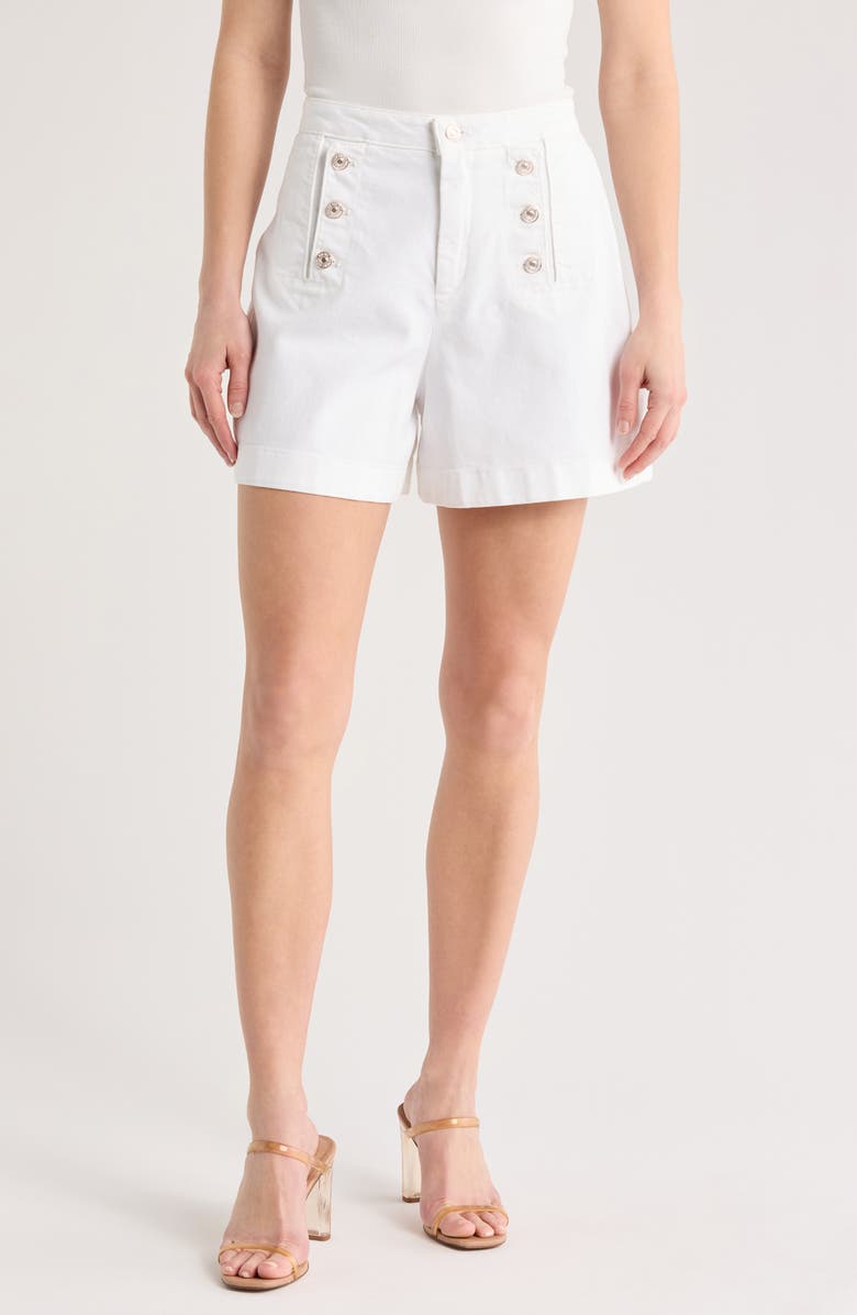 7 For All Mankind Marina Sailor Shorts, Main, color,
