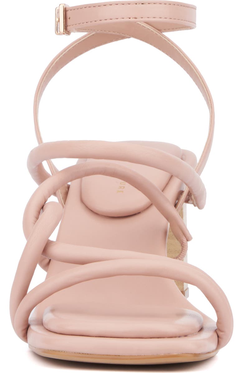 Fashion to Figure Ohara Strappy Block Heel Sandal - Wide Width, Alternate, color, Light Pink