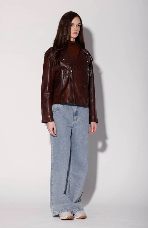 Walter Baker Jett Jacket In Animal Print