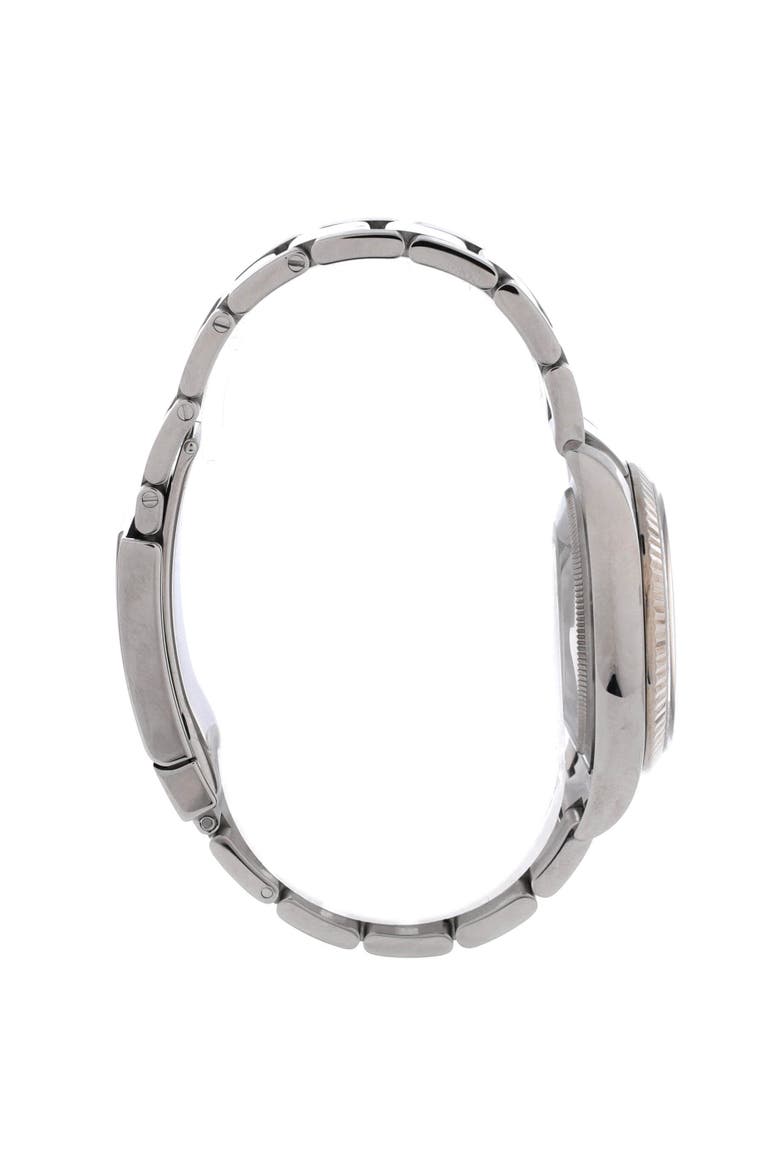 Oyster Perpetual Datejust Automatic Watch Stainless Steel and White Gold 36, Alternate, color, Metallic Silver