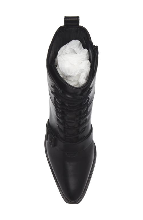 Allsaints Kaylee Lace-up Boot In Black
