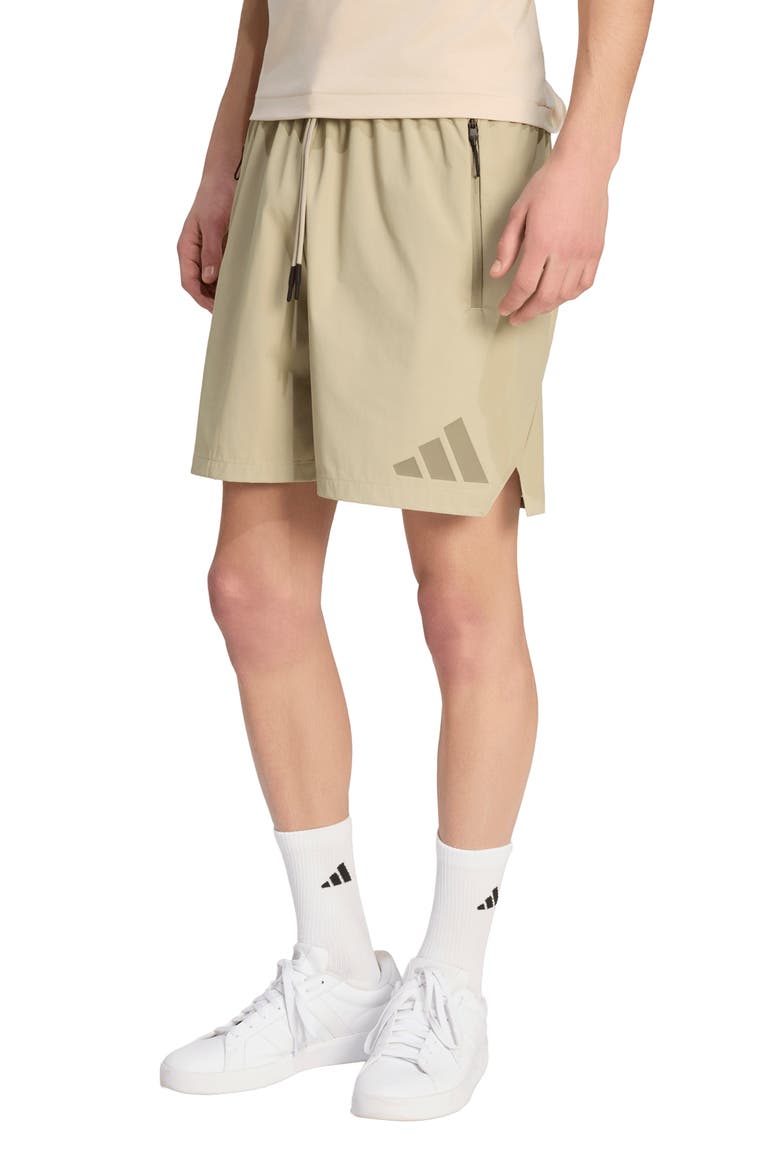 Z.N.E. Woven Drawstring Shorts, Main, color, WONDER CARGO