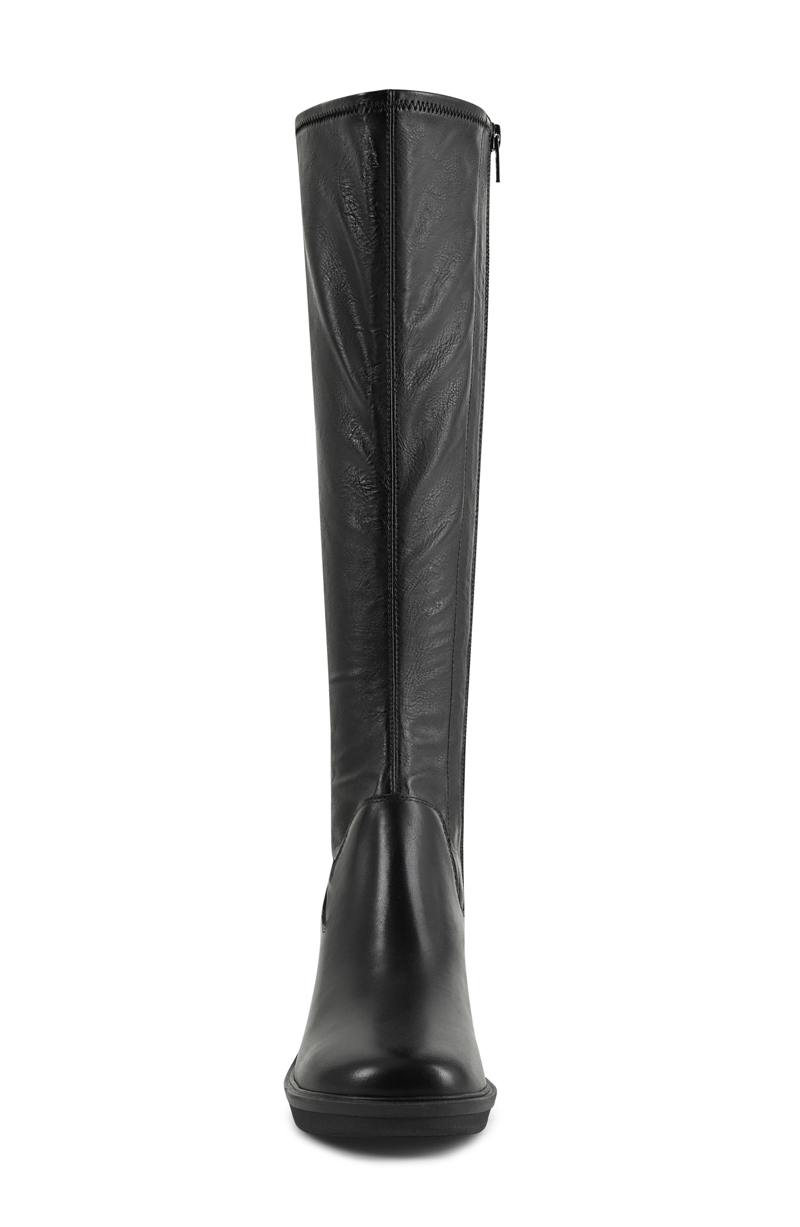 Vagabond Shoemakers Deena Platform Wedge Knee High Boot, Alternate, color, Black