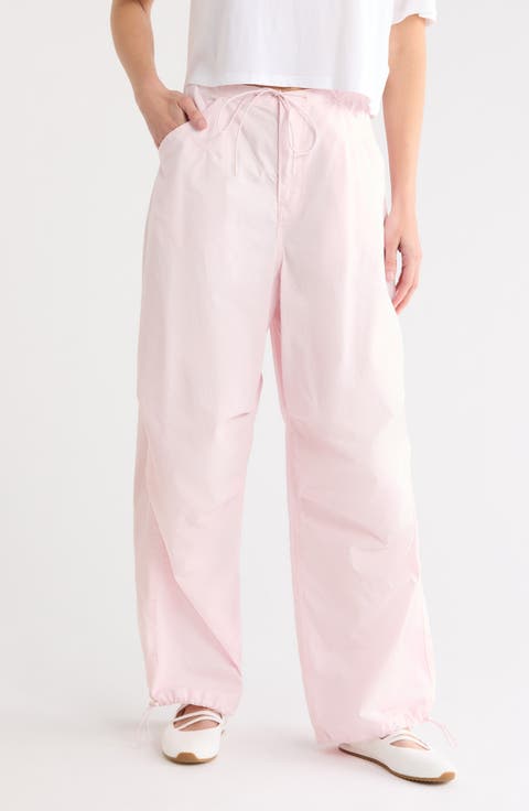 Twill Parachute Pants