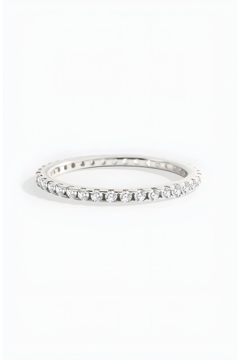 April Birthstone Eternity Stacking Ring, Alternate, color, 925 Sterling Silver