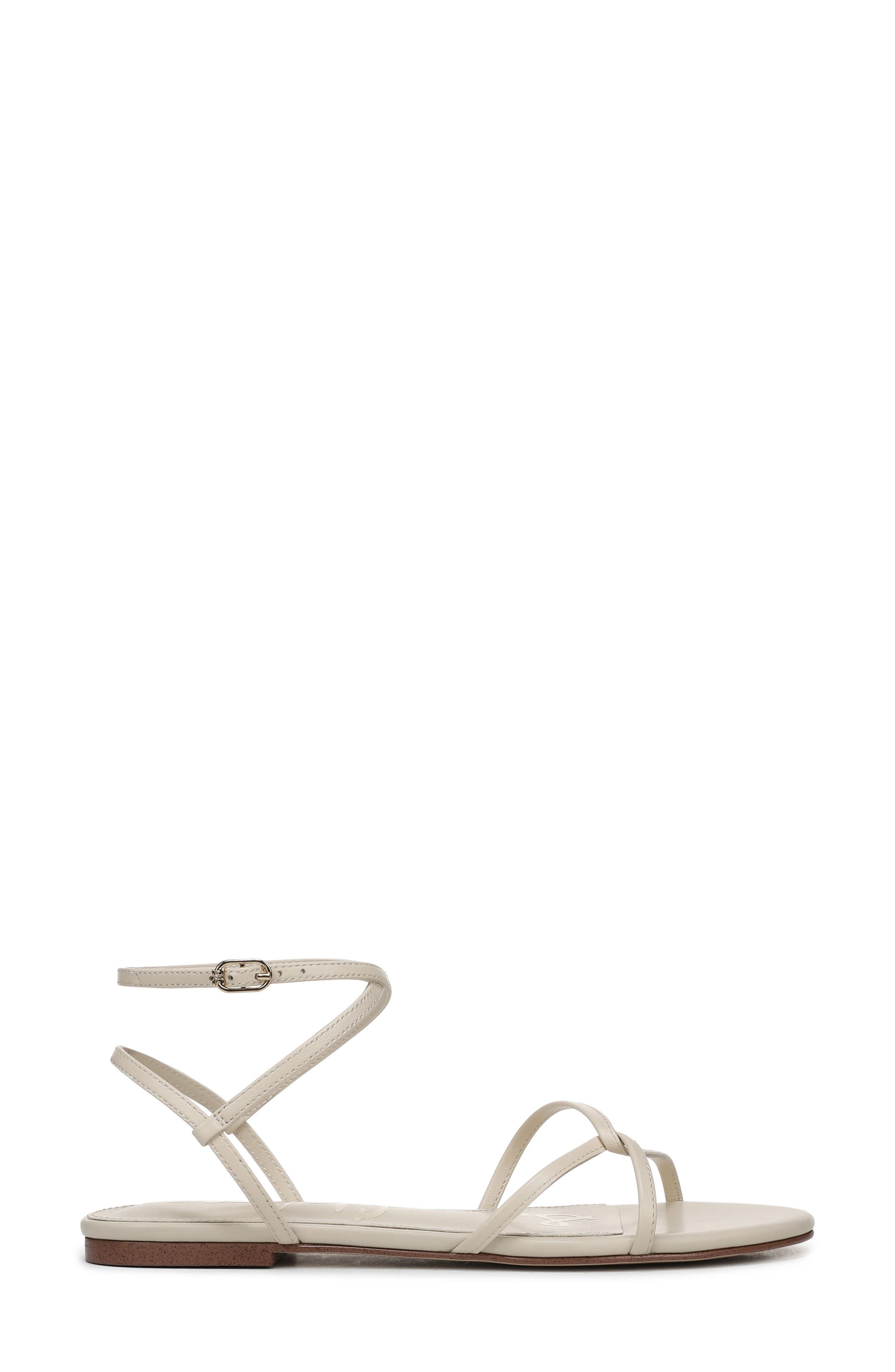 Ellina Ankle Strap Sandal, Alternate, color, IVORY