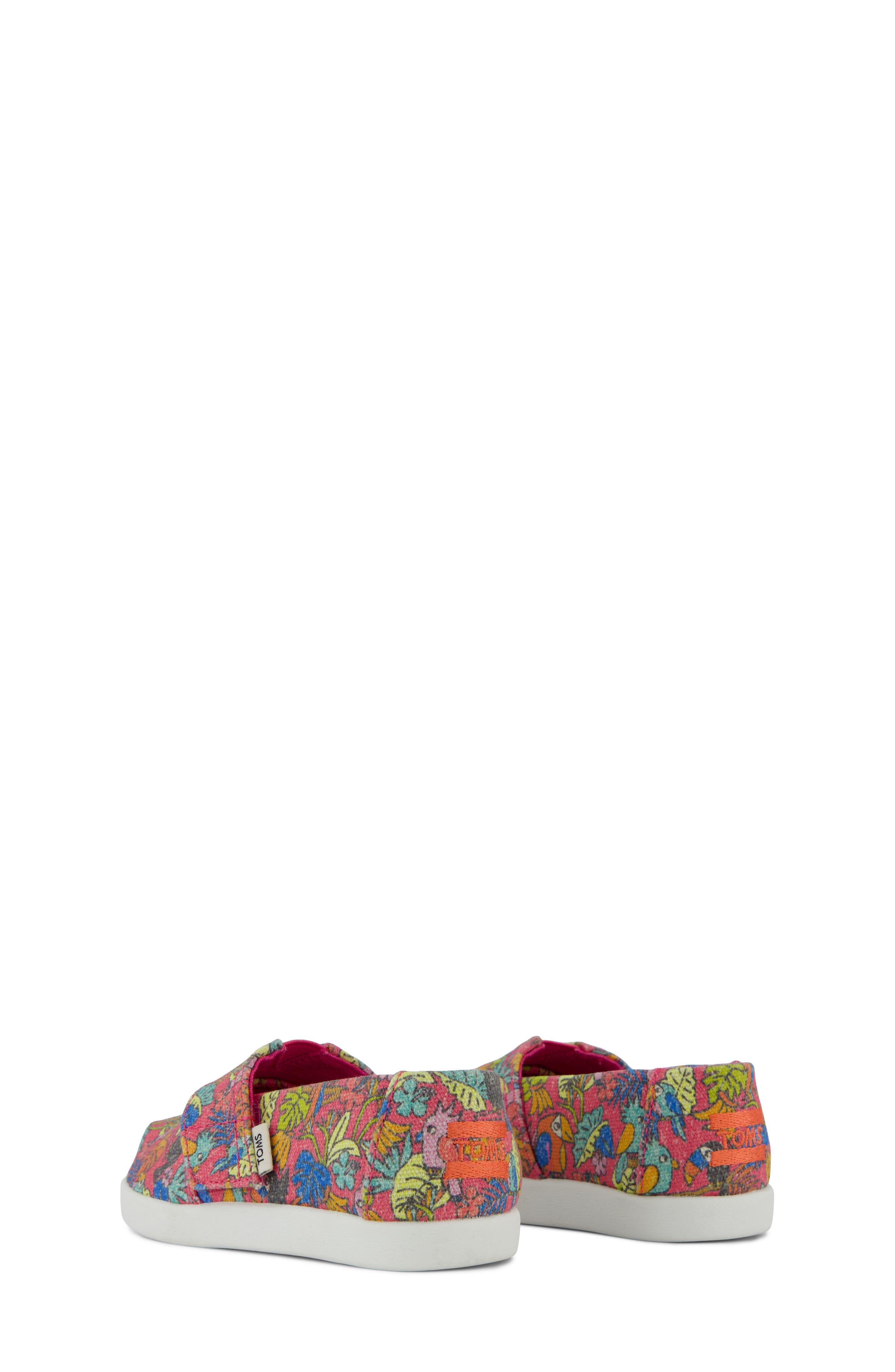 TOMS Kids' Alpargata Sneaker, Alternate, color, Pink