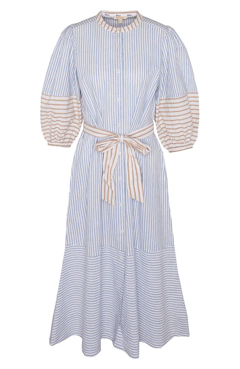 Barbour Thea Stripe Shirtdress, Alternate, color, 