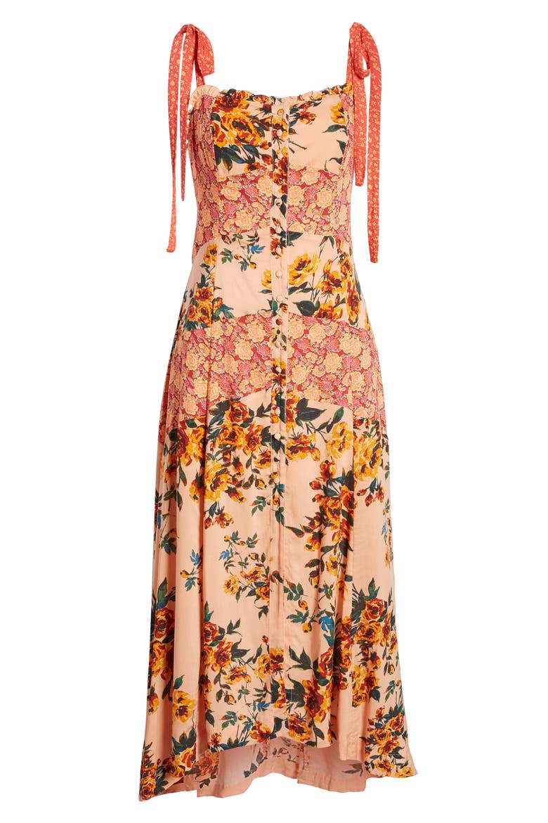 Lover Boy Maxi Dress, Alternate, color, RED COMBO