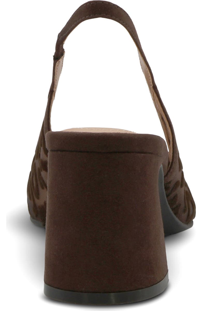 Charles by Charles David Afrika Slingback Pump, Alternate, color, Dark Chocolate