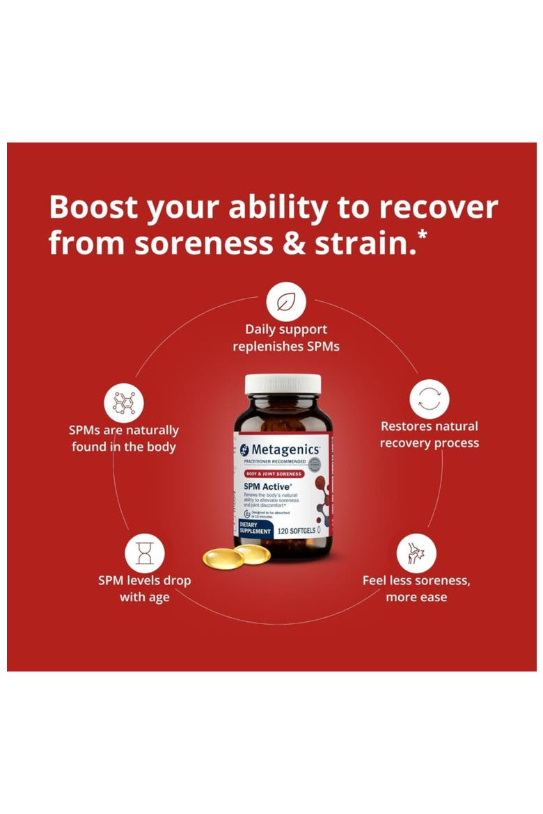 SPM Active Pro-Resolving Marine Oil Supplement Softgels 60 Softgels, Alternate, color, None