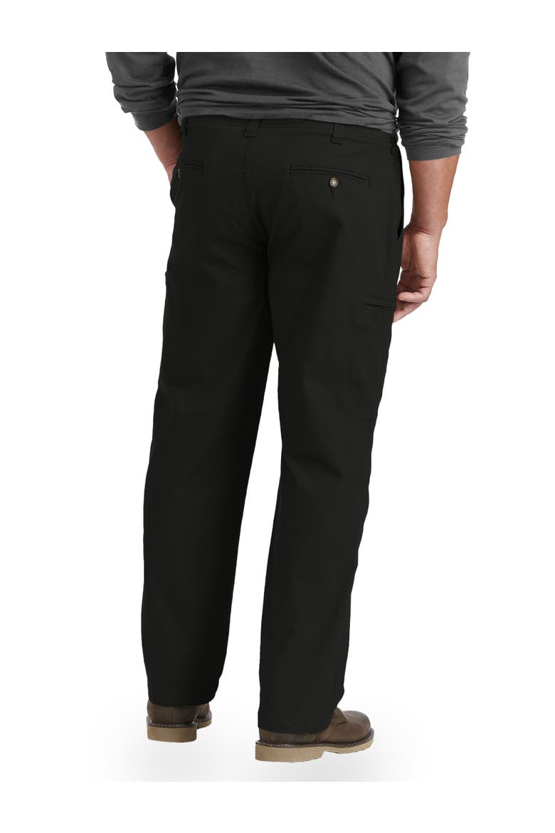 Big & Tall Extreme Comfort Cargo Pants, Alternate, color, BLACK