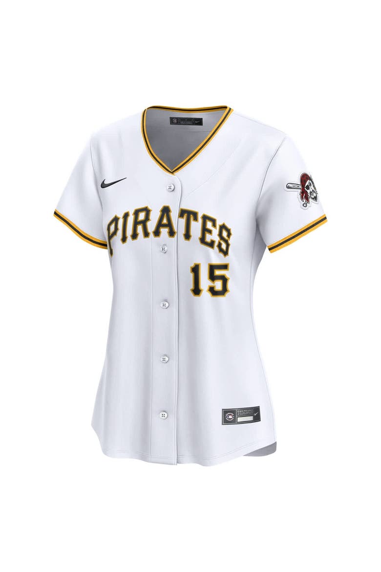 Women's Nike Oneil Cruz White Pittsburgh Pirates Home Limited Player Jersey, Alternate, color, White