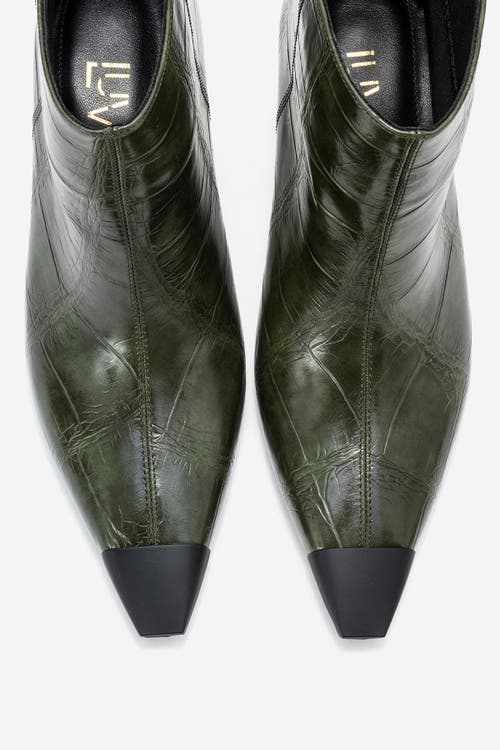 Prologue Shoes Rassel Pointed Toe Boot In Yellow