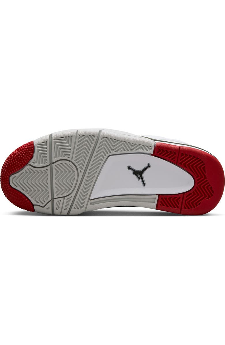 Jordan Kids' Air Jordan 4 RM Sneaker, Alternate, color, 102 White/V Red