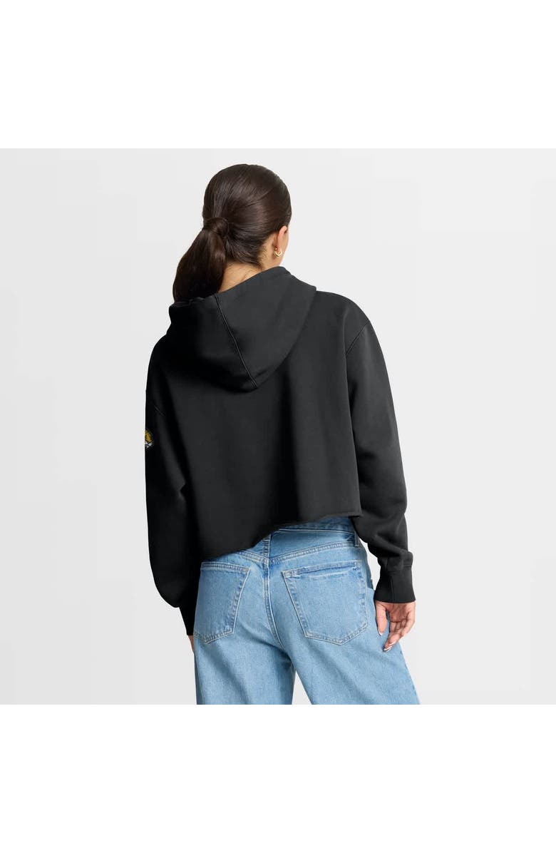 FANATICS Women's Fanatics Black Jacksonville Jaguars Oversized Hometown Heritage Cropped Hoodie, Alternate, color, Black