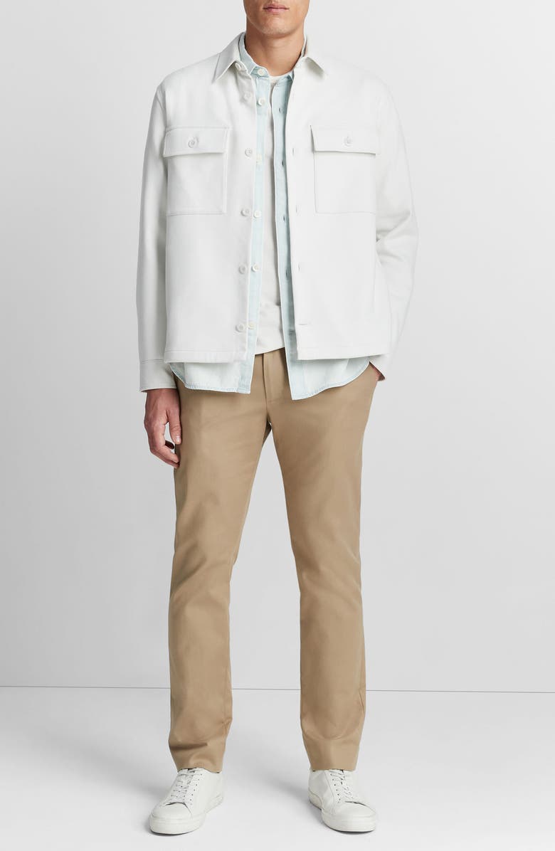 Vince Cotton Denim Button-Up Shirt, Alternate, color, 