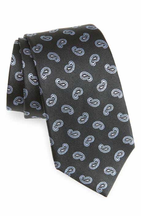 Duchamp Paisley Silk Tie
