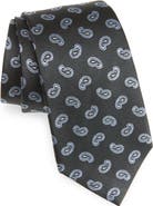 Duchamp Paisley Silk Tie