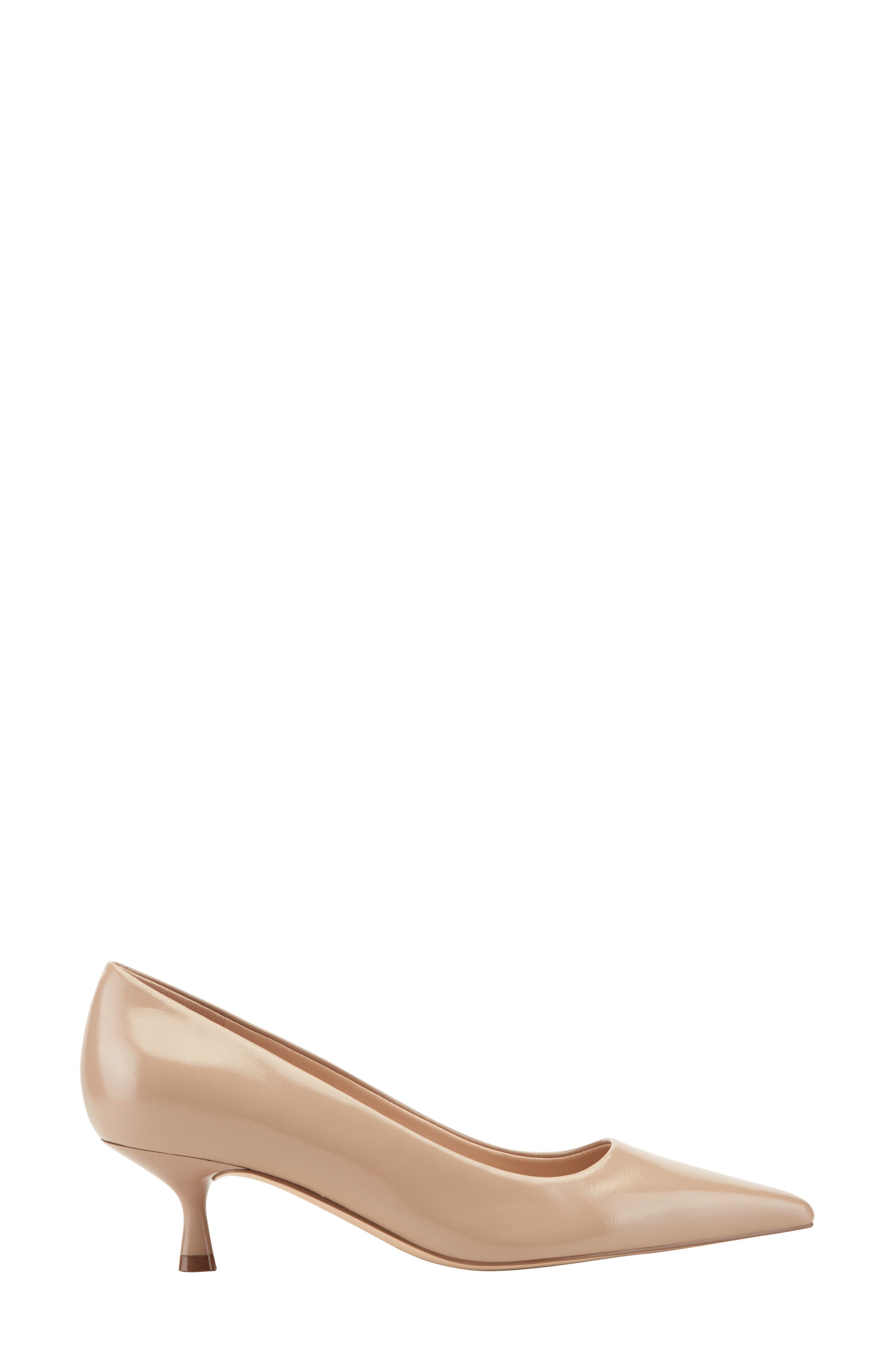 Женские туфли Marc Fisher LTD Calynna Pointed Toe Kitten Heel Pump — фото 3