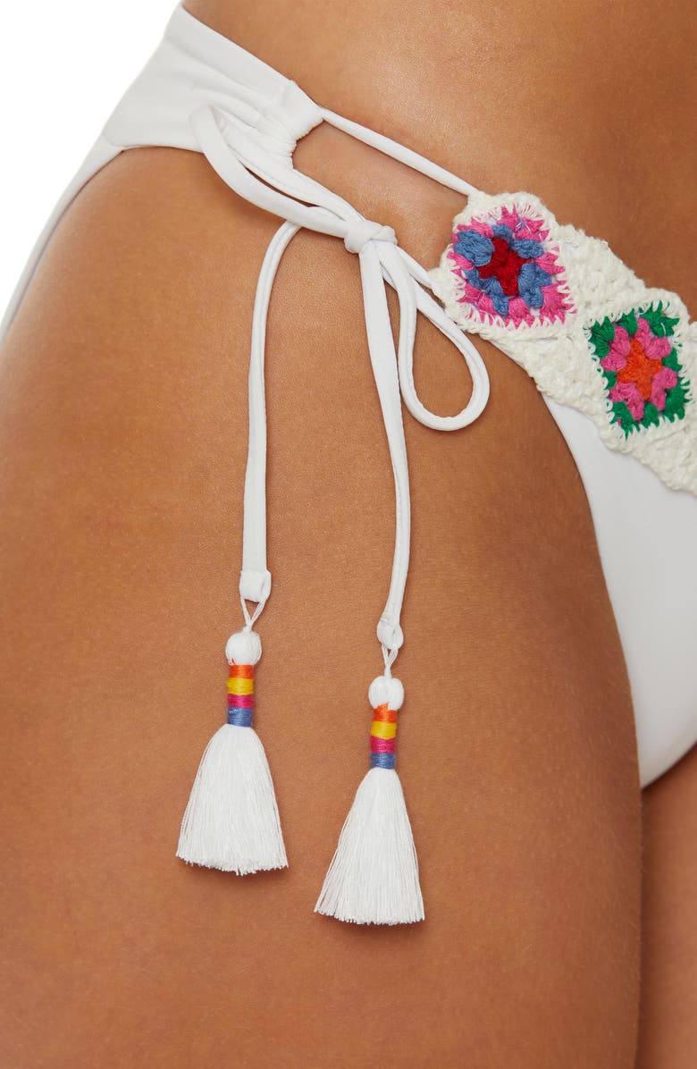 Isabella Rose 1969 Maui Swim Bottoms, Alternate, color, White