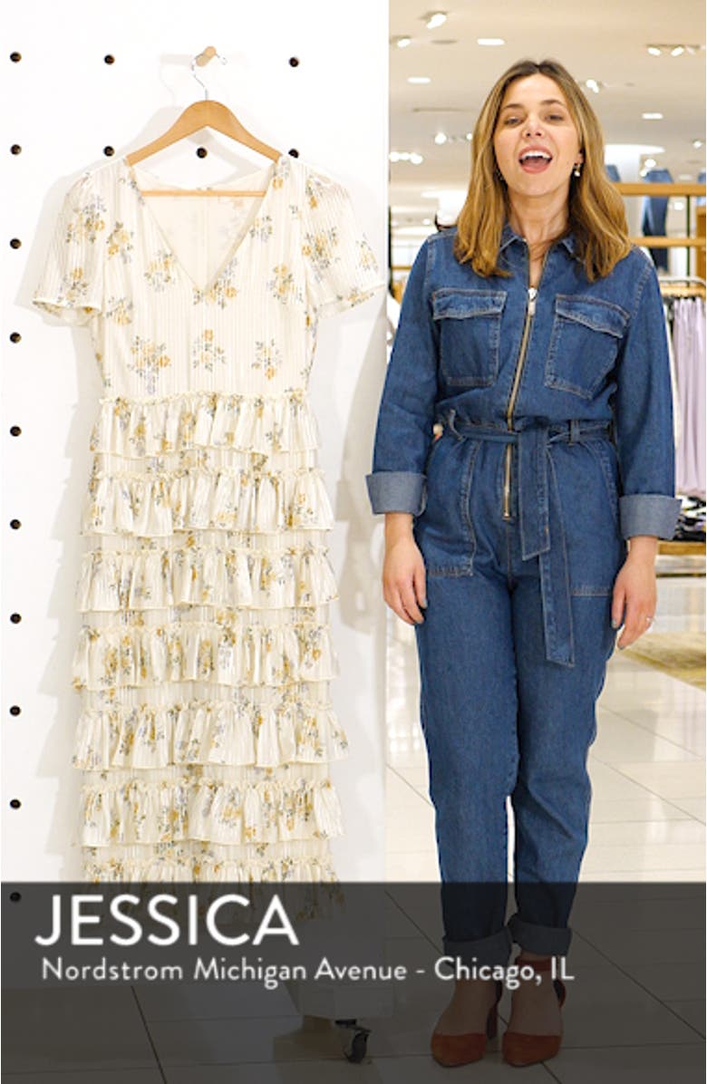 Darlene Tiered Ruffle Dress, sales video thumbnail