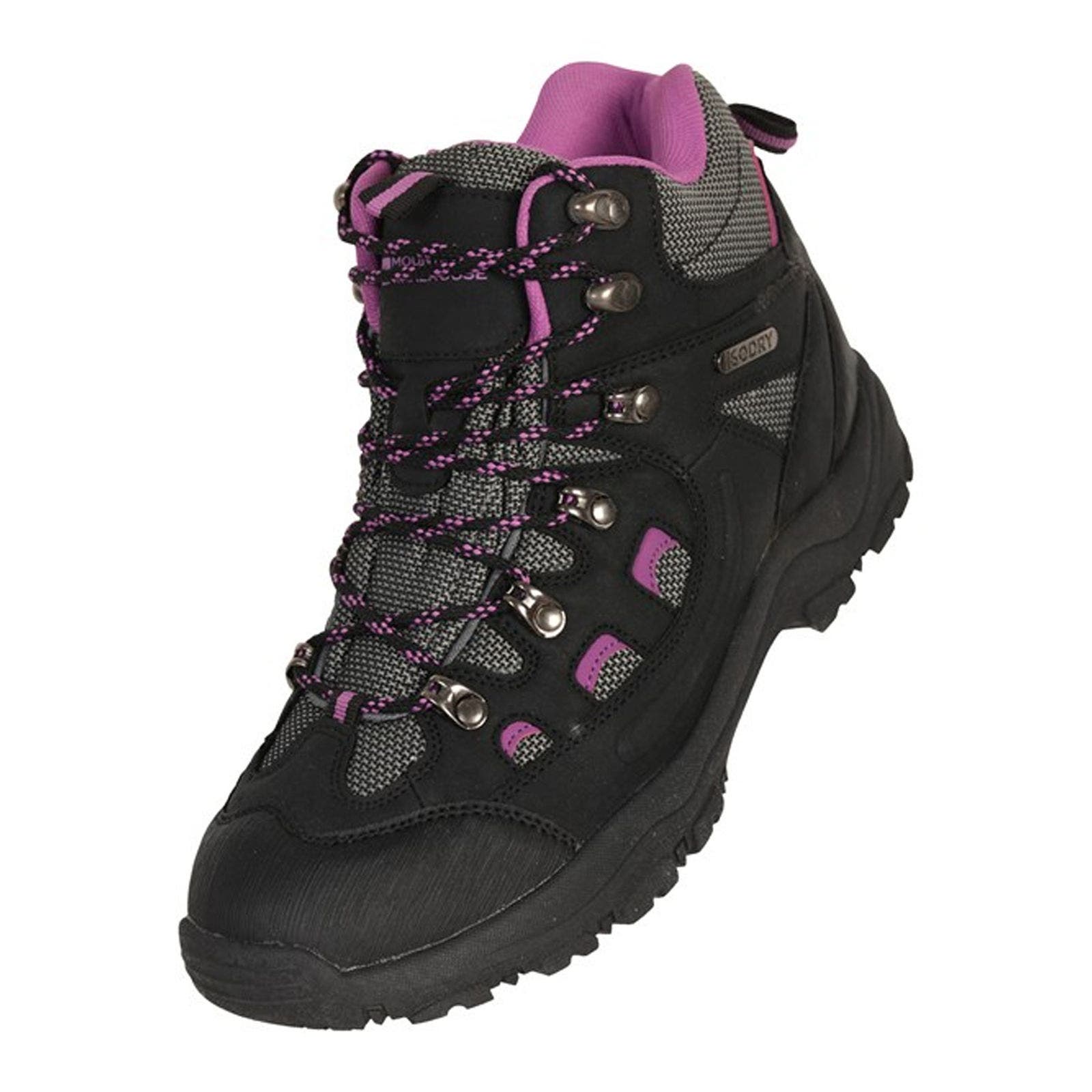 Adventurer Waterproof Walking Boots, Alternate, color, Black