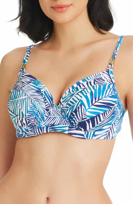BLEU by Rod Beattie Shady Days D-Cup Underwire Bikini Top