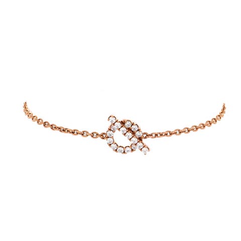 Finesse Bracelet 18K Rose Gold and Diamonds