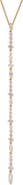 Nadri Cassi Extralong Cubic Zirconia Y-Necklace