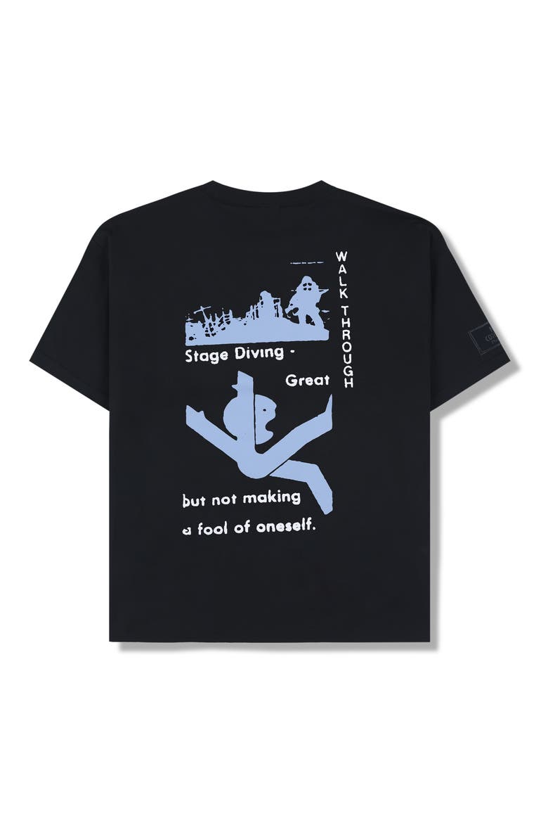 Stage Dive Graphic T-Shirt, Alternate, color, BLACK