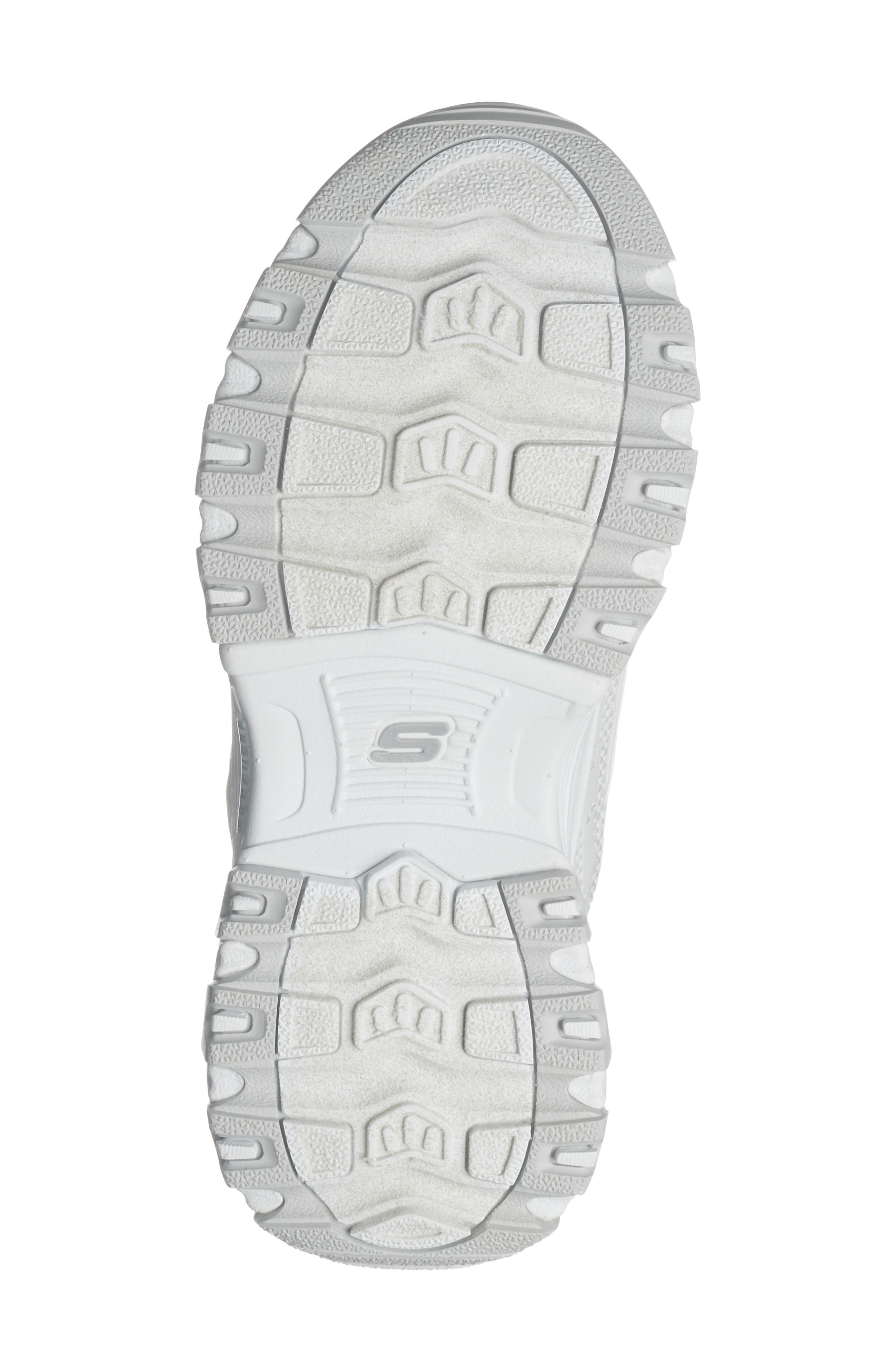Kids' D'Lites Biggest Fan Sneaker, Alternate, color, WHITE/ SILVER