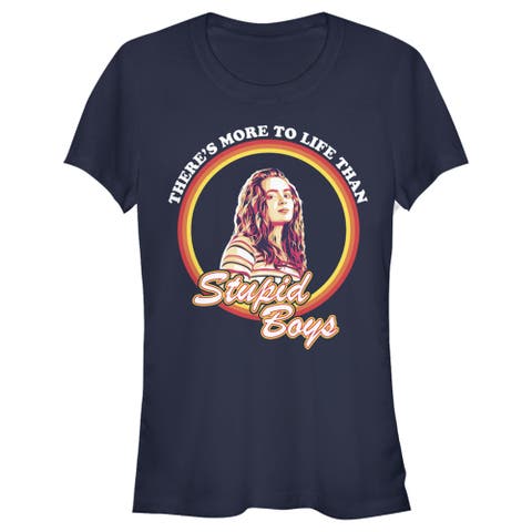 Junior's Stranger Things Max More to Life than Boys  Graphic T-Shirt