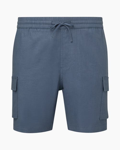 Onia Stretch Linen Pull-on Cargo Short