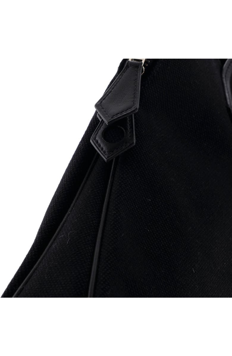 Pre-Owned Hermes Heeboo Handbag Toile PM, Alternate, color, Noir