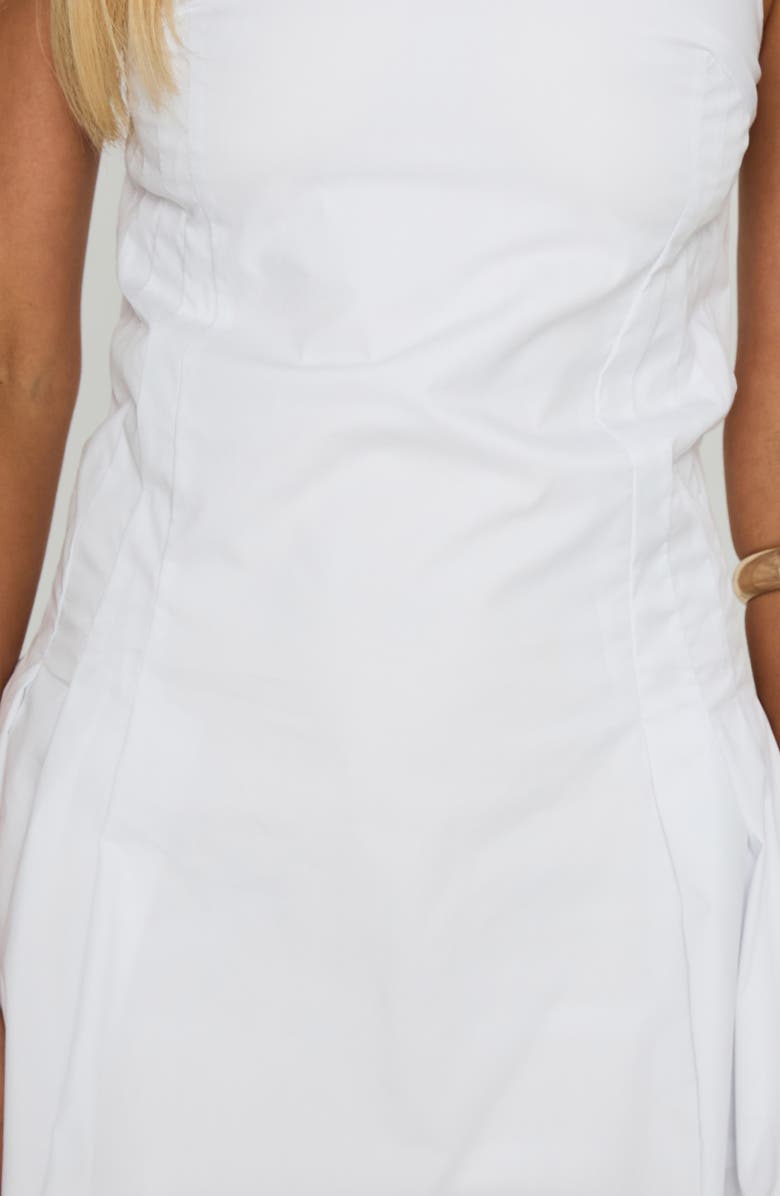 Princess Polly Songs of Summer Cotton Minidress, Alternate, color, White