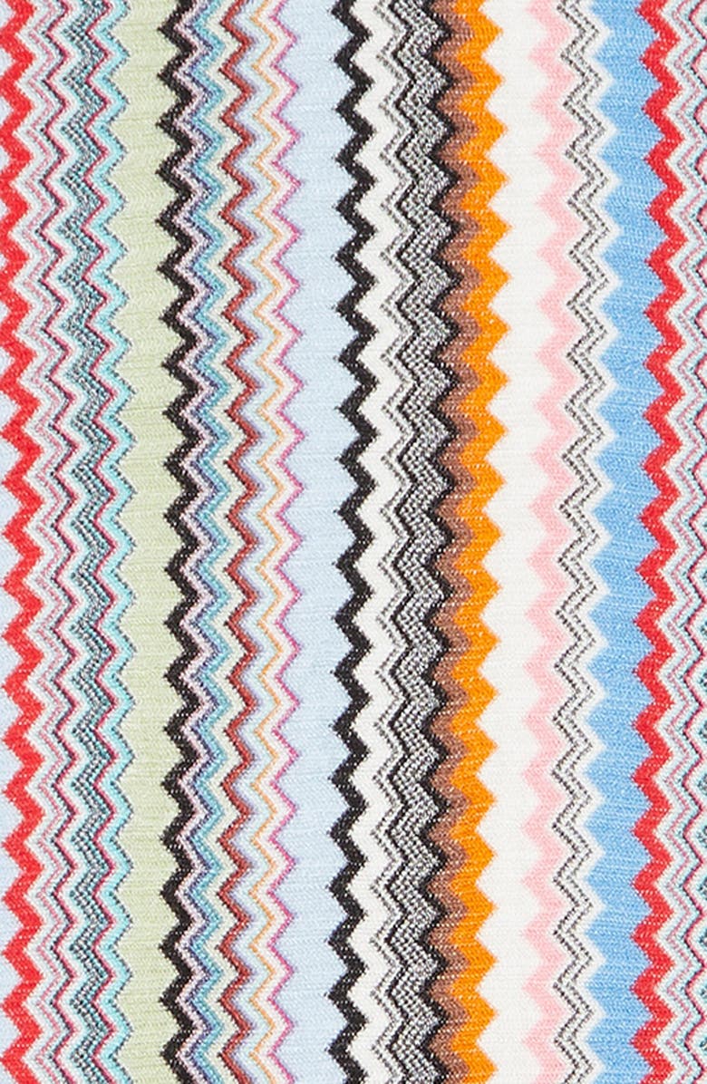 Missoni Zigzag Pattern Fringe Scarf, Alternate, color, 